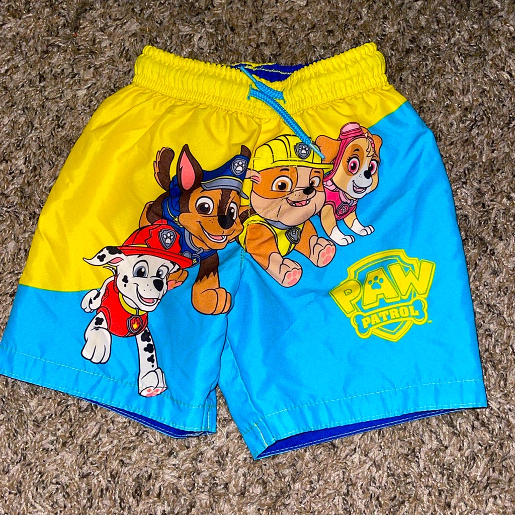 Paw Patrol Size 2t Swim Trunks